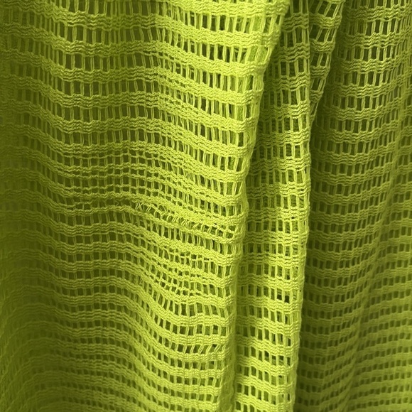 Haute Hippie Pants Size Large Swim Coverup Pool Beach Knit Crochet Pockets A22 - Picture 6 of 7